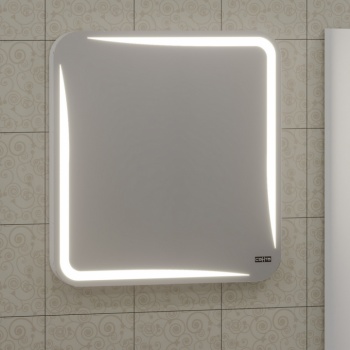 Зеркало для ванной Юпитер 70 с LED-подсветкой Санта 900508