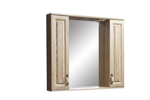 Зеркало-шкаф "Кармела 90/С", карпатская ель
