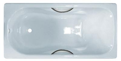 Чугунная ванна Сибирячка 150X75 с отверстиями под ручки, Универсал