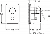 Душевой комплект Jacob Delafon Modulo E30759-CP