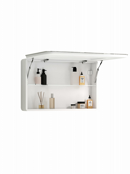 Зеркало-шкаф Континент "Tokio Led" 900х530 с розеткой, с бесконтактным сенсором