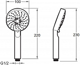 Душевой комплект Jacob Delafon Modulo E30758-CP