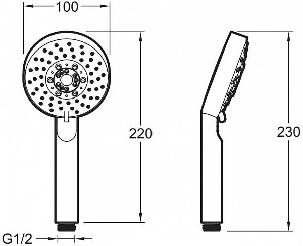 Душевой комплект Jacob Delafon Modulo E30758-CP