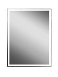 Зеркало-шкаф Континент"Mirror Box black Led" 600х800