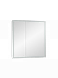 Зеркало-шкаф Континент"Allure Led" 800х800 с датчиком движения, розеткой