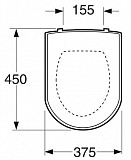 Сиденье для унитаза Gustavsberg Artic 9M16S101 микролифт
