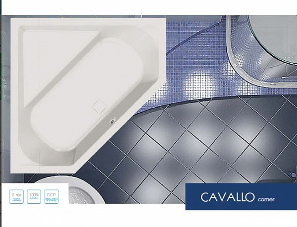 Акриловая ванна Vagnerplast Cavallo Corner 140x140 VPBA140CAV3X-04