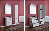Зеркало-шкаф Aquanet Орлеан 60 белый 00183076