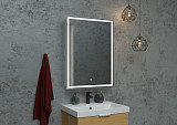 Зеркало-шкаф Континент "Allure LED" 600х800 правый с розеткой